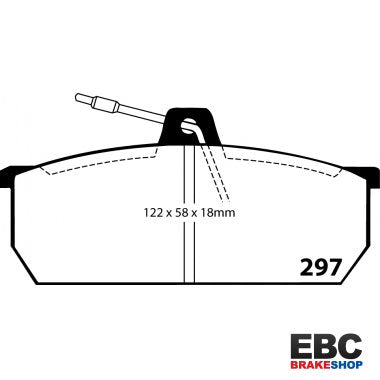 EBC Ultimax Brake Pads DP297