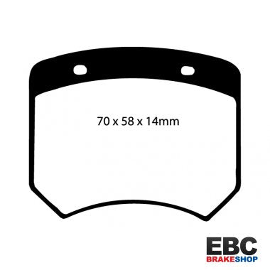 EBC Redstuff Brake Pads DP3102C