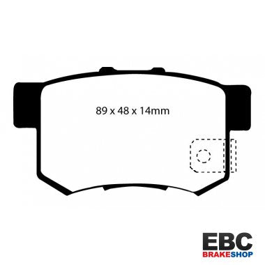 EBC Redstuff Brake Pads DP31193C