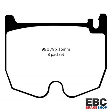 EBC Redstuff Brake Pads DP31486C