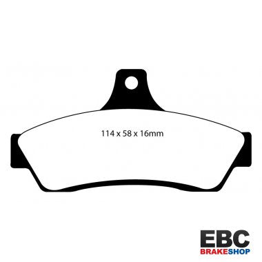 EBC Redstuff Brake Pads DP31711C