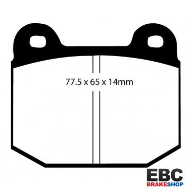 EBC Redstuff Brake Pads DP3197/2C