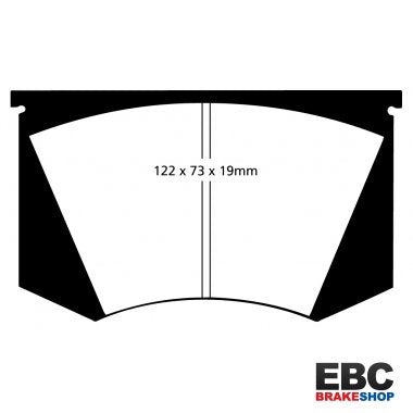 EBC Redstuff Brake Pads DP3223C