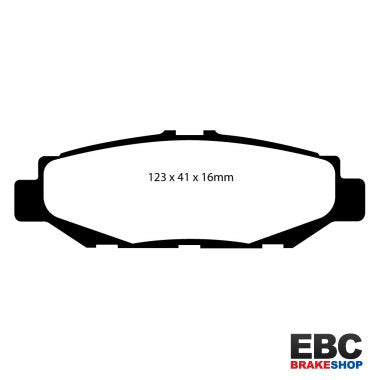 EBC Redstuff Brake Pads DP3848C