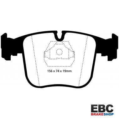 EBC Redstuff Brake Pads DP3870C