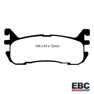 EBC Yellowstuff Brake Pads DP41003R