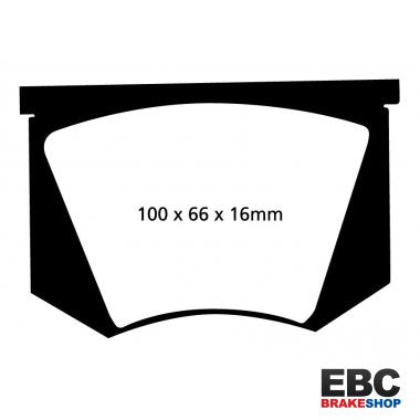 EBC Yellowstuff Brake Pads DP4100R