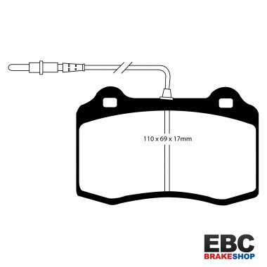 EBC Yellowstuff Brake Pads DP41031/2R