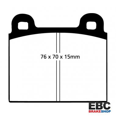 EBC Yellowstuff Brake Pads DP4103R