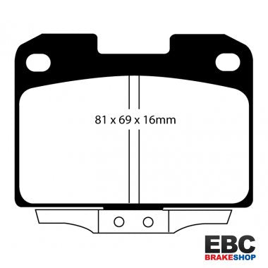 EBC Yellowstuff Brake Pads DP41098R