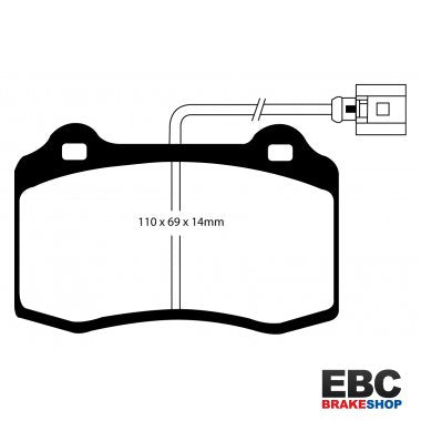 EBC Yellowstuff Brake Pads DP41140/2R