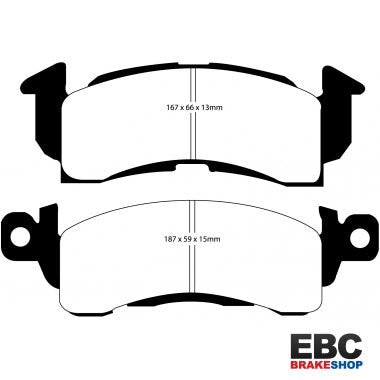 EBC Yellowstuff Brake Pads DP41145R