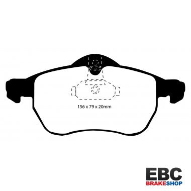 EBC Yellowstuff Brake Pads DP41183R