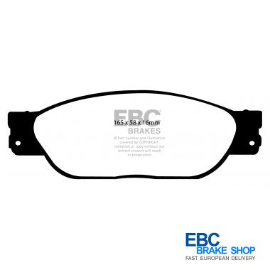 EBC Yellowstuff Brake Pads DP41220/2R