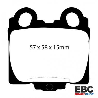 EBC Yellowstuff Brake Pads DP41224R