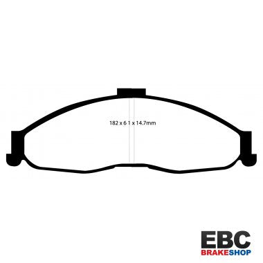 EBC Yellowstuff Brake Pads DP41239R