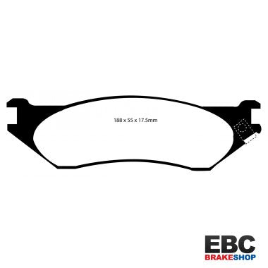 EBC Yellowstuff Brake Pads DP41267R