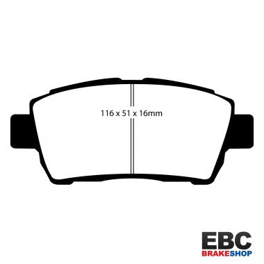 EBC Yellowstuff Brake Pads DP41295R