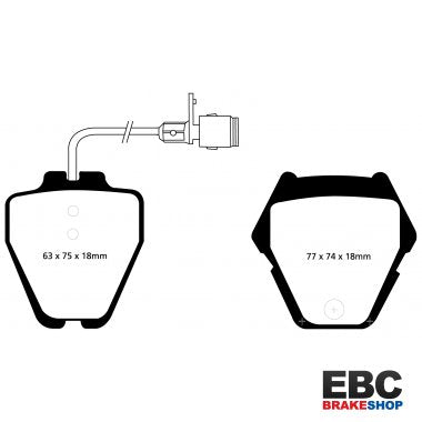 EBC Yellowstuff Brake Pads DP41328R