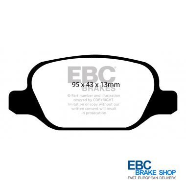 EBC Yellowstuff Brake Pads DP41338R