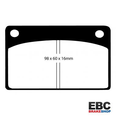EBC Yellowstuff Brake Pads DP4143R