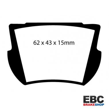 EBC Yellowstuff Brake Pads DP4145R