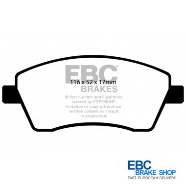 EBC Yellowstuff Brake Pads DP41485R