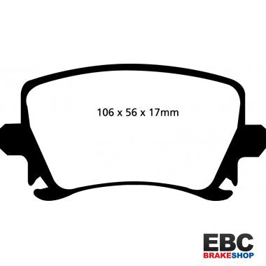 EBC Yellowstuff Brake Pads DP41518R