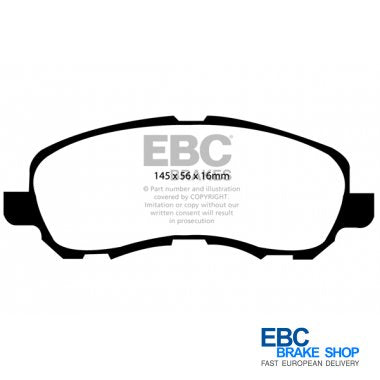 EBC Yellowstuff Brake Pads DP41614R