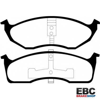 EBC Yellowstuff Brake Pads DP41623R