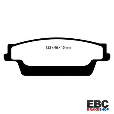 EBC Yellowstuff Brake Pads DP41693R