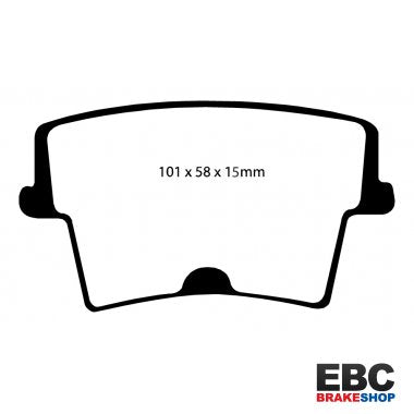 EBC Yellowstuff Brake Pads DP41722/2R