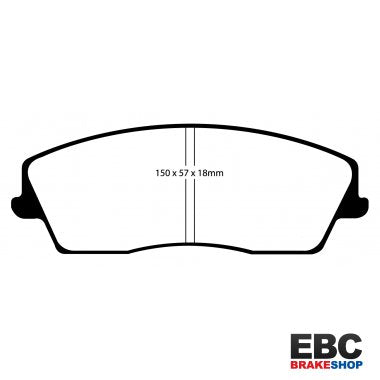 EBC Yellowstuff Brake Pads DP41723R