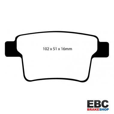 EBC Yellowstuff Brake Pads DP41731R