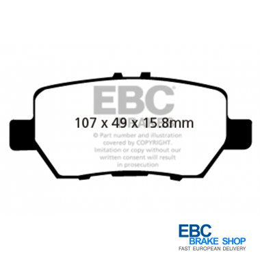 EBC Yellowstuff Brake Pads DP41736R
