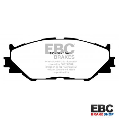 EBC Yellowstuff Brake Pads DP41772R