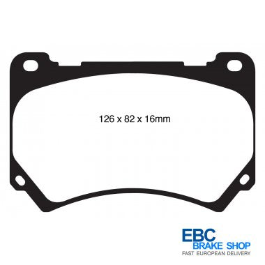 EBC Yellowstuff Brake Pads DP41849R