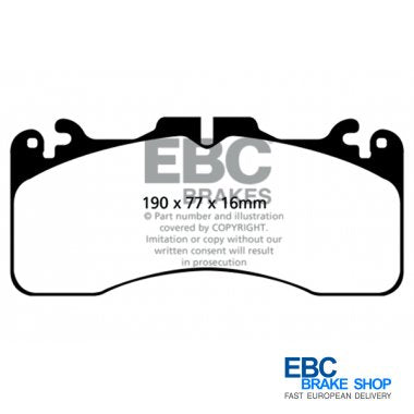 EBC Yellowstuff Brake Pads DP41867R