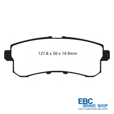 EBC Yellowstuff Brake Pads DP41876R