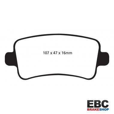 EBC Yellowstuff Brake Pads DP42016R