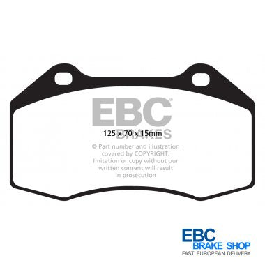 EBC Yellowstuff Brake Pads DP42021/2R