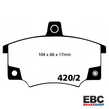 EBC Ultimax Brake Pads DP420/2