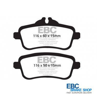 EBC Yellowstuff Brake Pads DP42137R