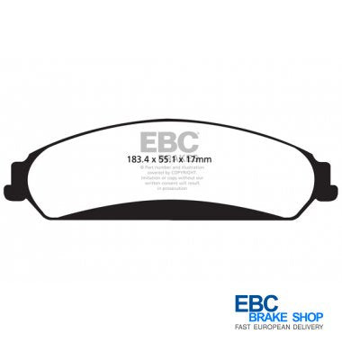 EBC Yellowstuff Brake Pads DP42139R