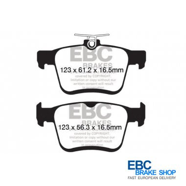 EBC Yellowstuff Brake Pads DP42153R