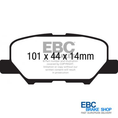 EBC Yellowstuff Brake Pads DP42171R