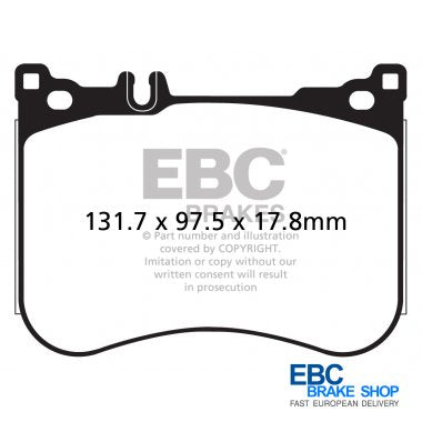 EBC Yellowstuff Brake Pads DP42178R