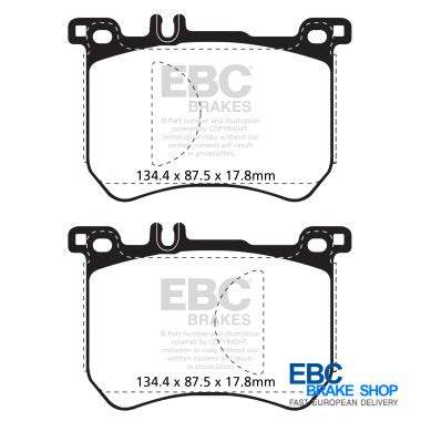 EBC Yellowstuff Brake Pads DP42179R