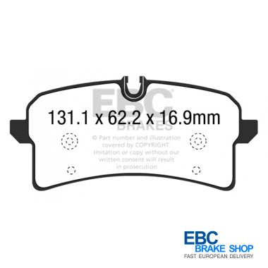 EBC Yellowstuff Brake Pads DP42204R