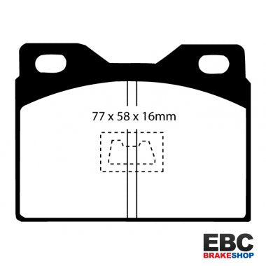 EBC Yellowstuff Brake Pads DP4220R